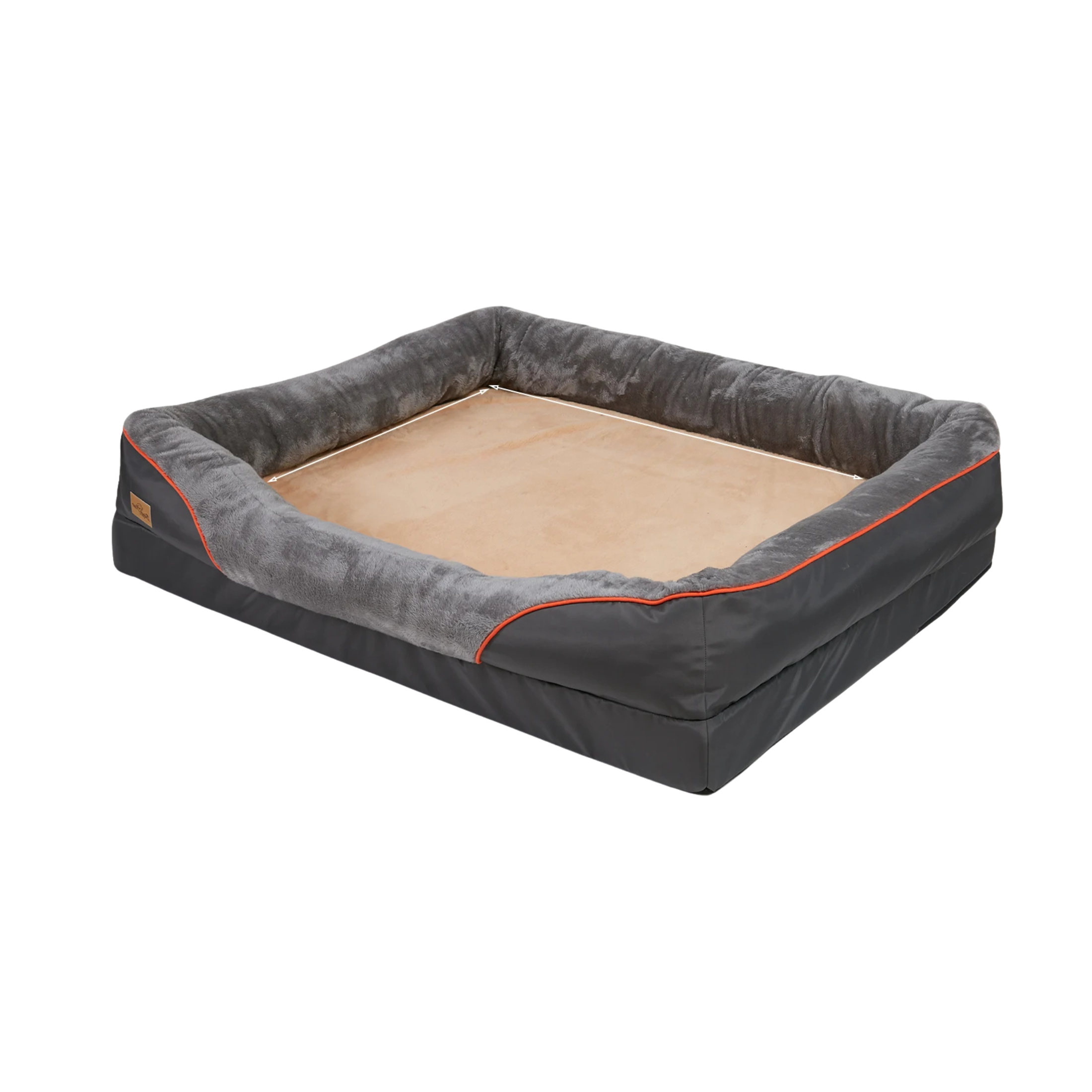 Orthopaedic Bolster Dog Bed
