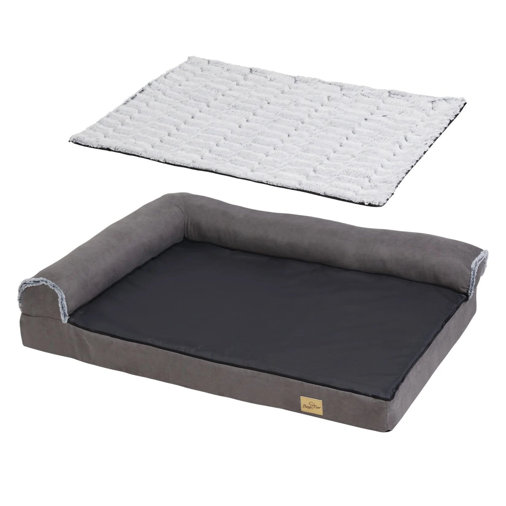 Orthopaedic L-Shaped Bolster Bed